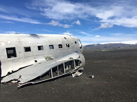 Iceland plane wreck