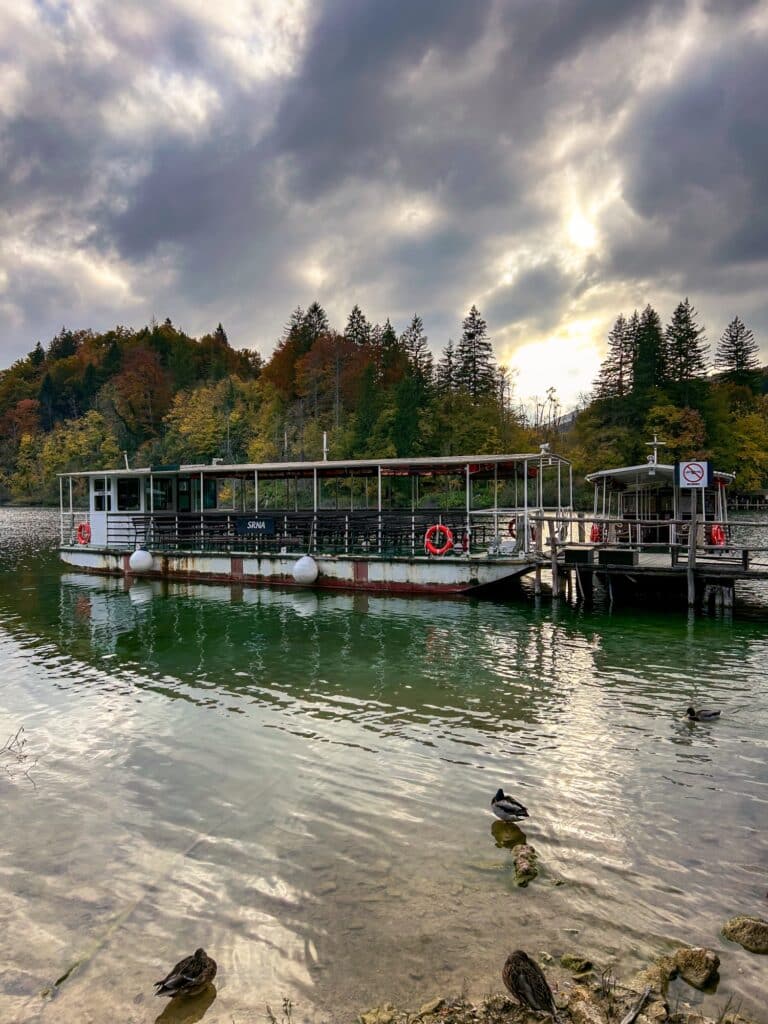 boat plitvice